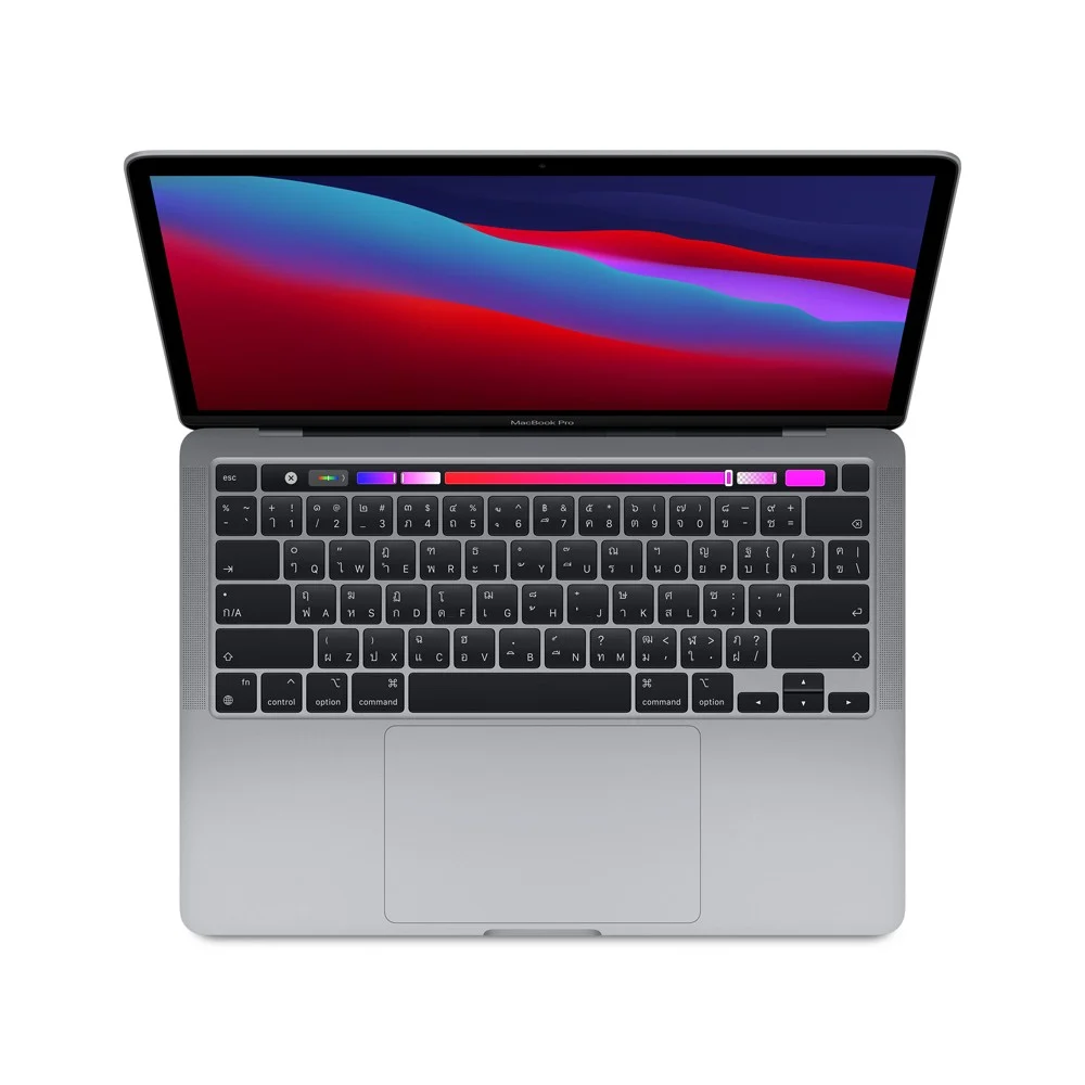13-inch MacBook Pro: Apple M1 chip with 8‑core CPU and 8‑core GPU, 256GB SSD - Space Grey