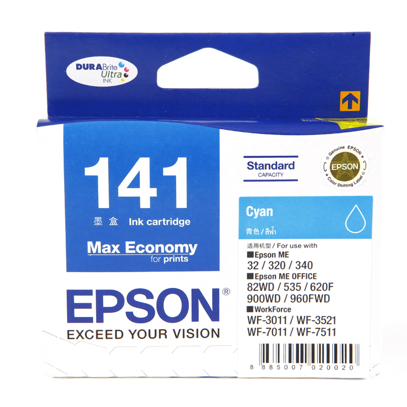 INK EPSON T141 : C T141290 (ME32/ME320/ME535/WF-3011/3521)