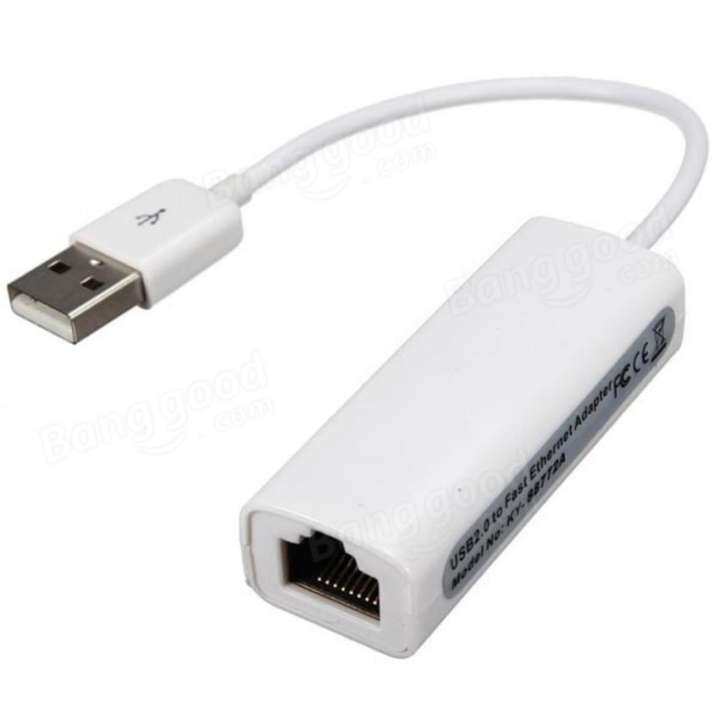 สายแปลง USB 2.0 to Lan RJ45 Network Adapter : รับประกัน 1 เดือน