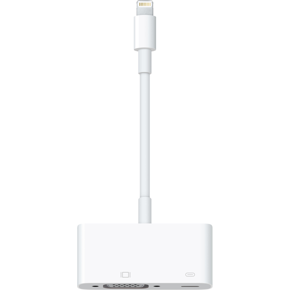 Apple Lightning TO VGA Adapter ( MD825ZA/A) :1Y