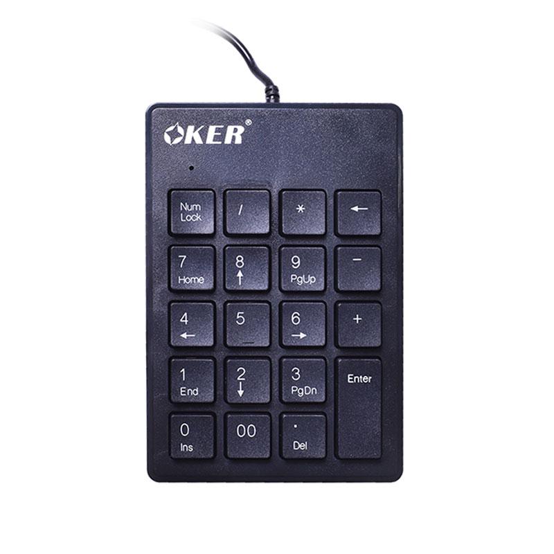 Keyboard Numeric USB OKER SK-975 Black :1Y