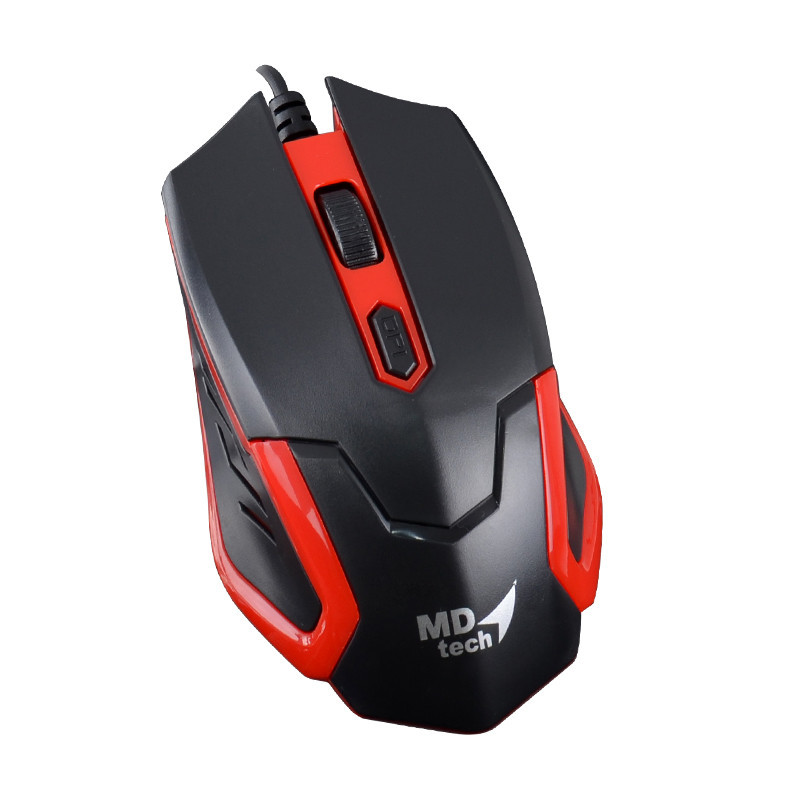 Mouse  MD-TECH Optical : MD-36 Black/Red:1Y