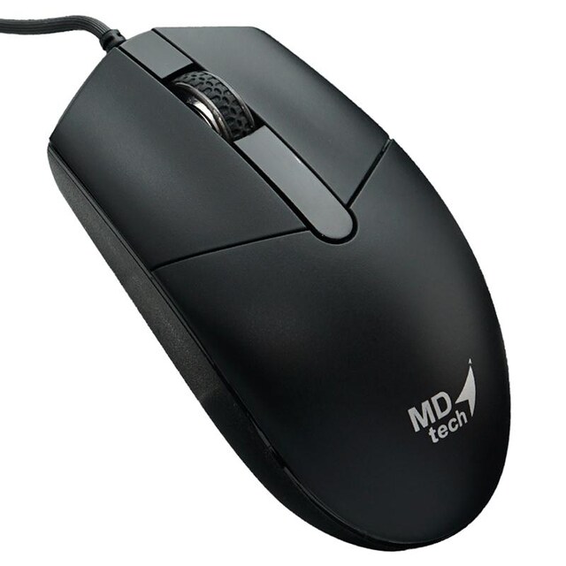 Mouse  MD-TECH Optical USB: MD-17 Black :1Y