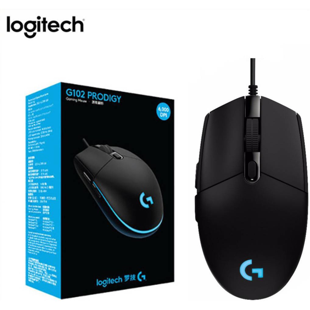 Mouse Logitech G102 Gaming Black : 2Y