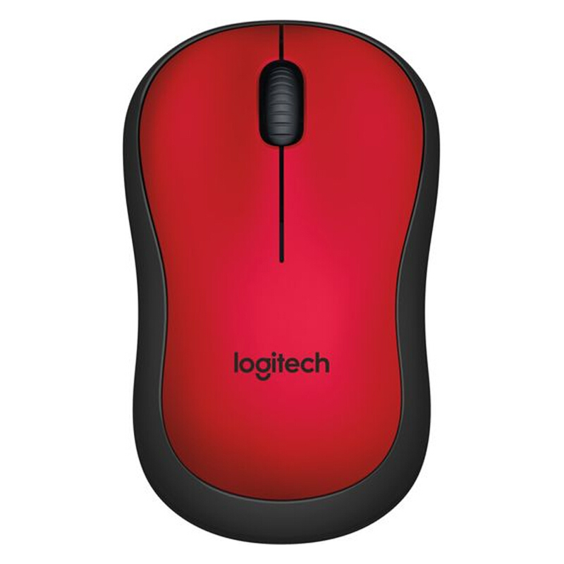 Mouse Logitech M221 Silent Wireless (Red):3Y
