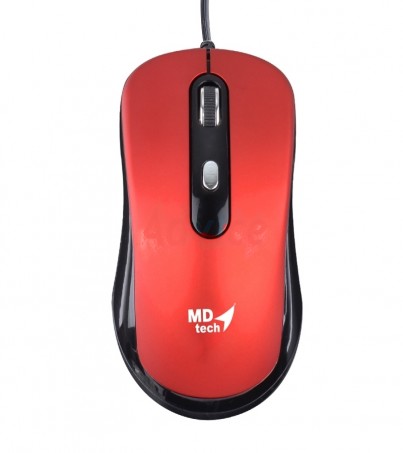 Mouse MD-TECH  Optical USB: MD-65 Red :1Y