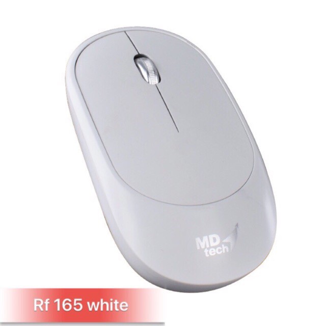 Mouse Wireless USB MD-TECH (RF-165) WH:1Y