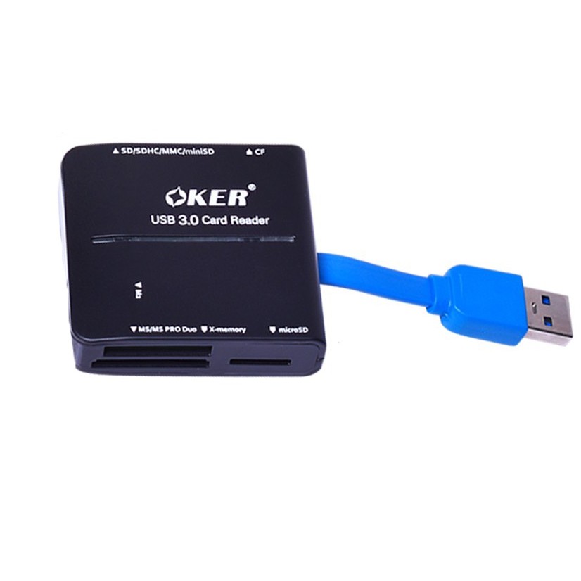 Reader Card All-in-One USB 3.0 OKER (C-3329) : 1Y