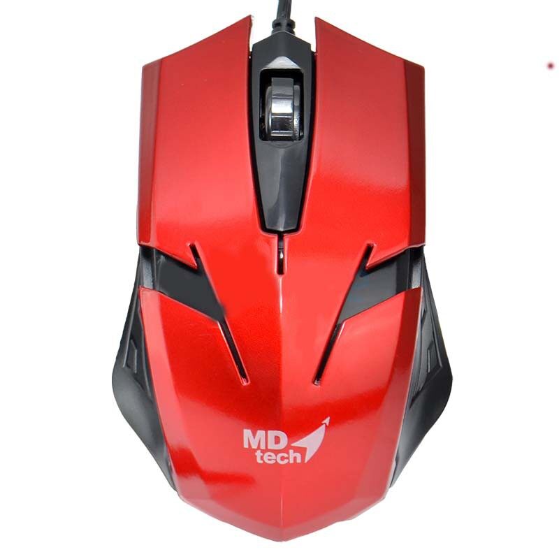 Mouse  MD-TECH Optical USB: MD-60 Red:1Y