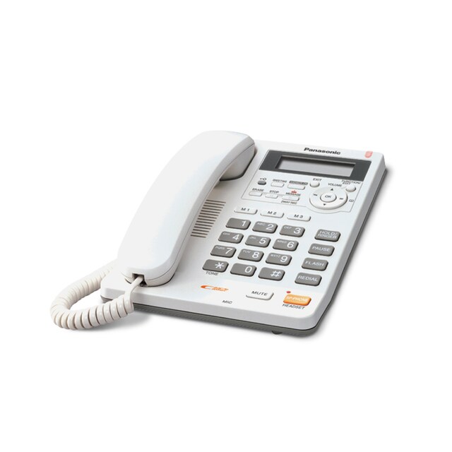 โทรศัพท์ตั้งโต๊ะPanasonic KX-TS620BXW (หน้าจอ LCD) :1Y