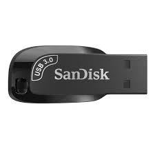 Flash Drive 64GB Sandisk ULTRA SHIFT USB 3.0 Black (SDCZ410-064G-G46):5Y