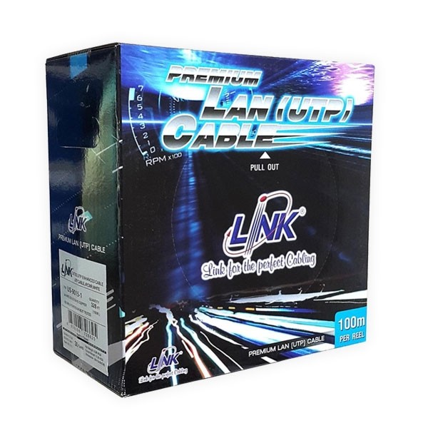 UTP CABLE CAT5E #LINK : เมตร (US-9015)