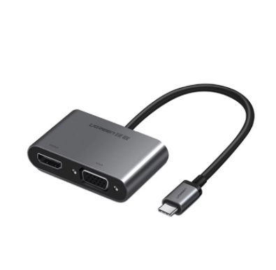 OKER USB-C to HDMI/VGA Adapter :1Y