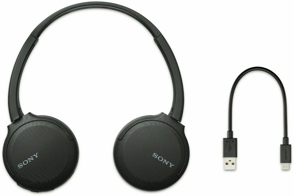 SONY Wireless Headphone WH-CH510/B (Black) : 1Y