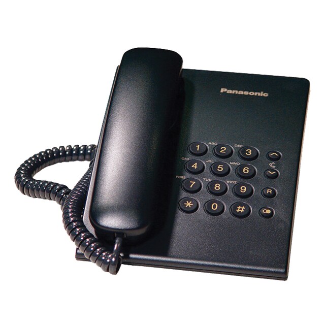 โทรศัพท์ตั้งโต๊ะ Panasonic KX-TS500MXB สีดำ :1Y