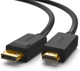 สาย Display port to HDMI สีดำ ยาว 1.8 เมตร