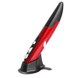 เมาส์ปากกา Pen Mouse wireless optical pen mouse (สีแดง)